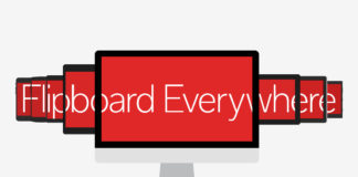 logo flipboard su vari monitor