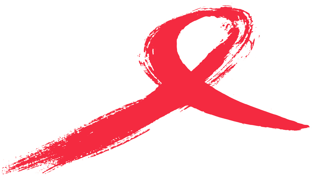 nastro rosso simbolo dell'aids