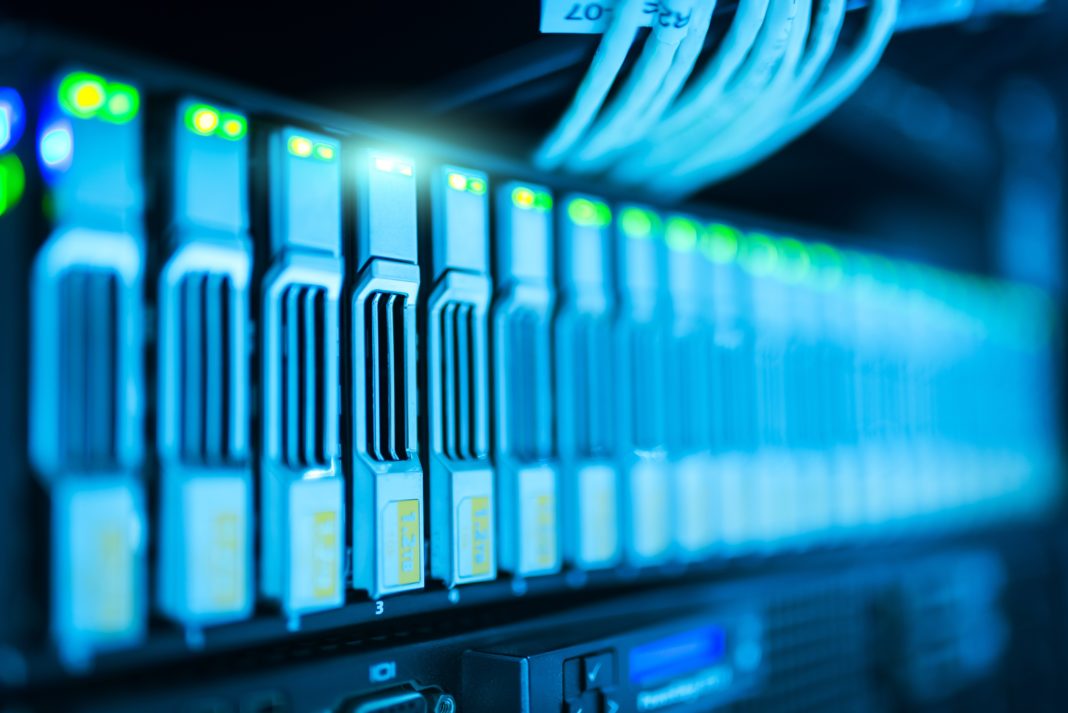 dettaglio di un server acceso