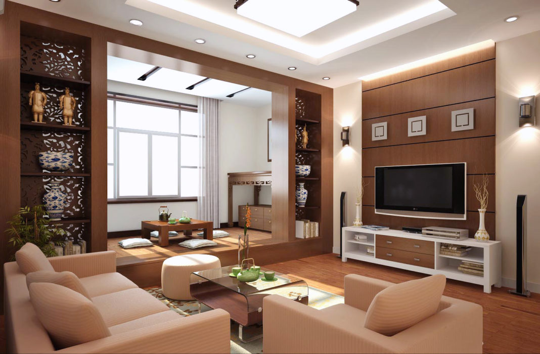 salotto di una smart home