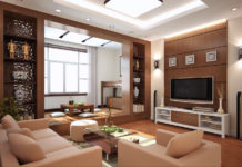 salotto di una smart home