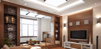 salotto di una smart home