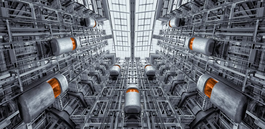 complesso industriale di industria 4.0