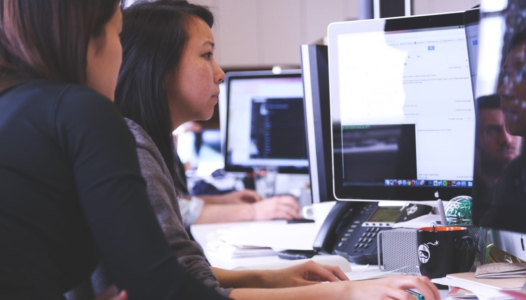 persone al pc che lavorano